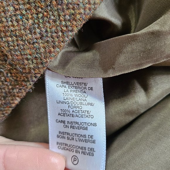 Michael Michael Kors Women's Brown 100% Wool Sleeveless Mini Dress - Picture 7 of 7